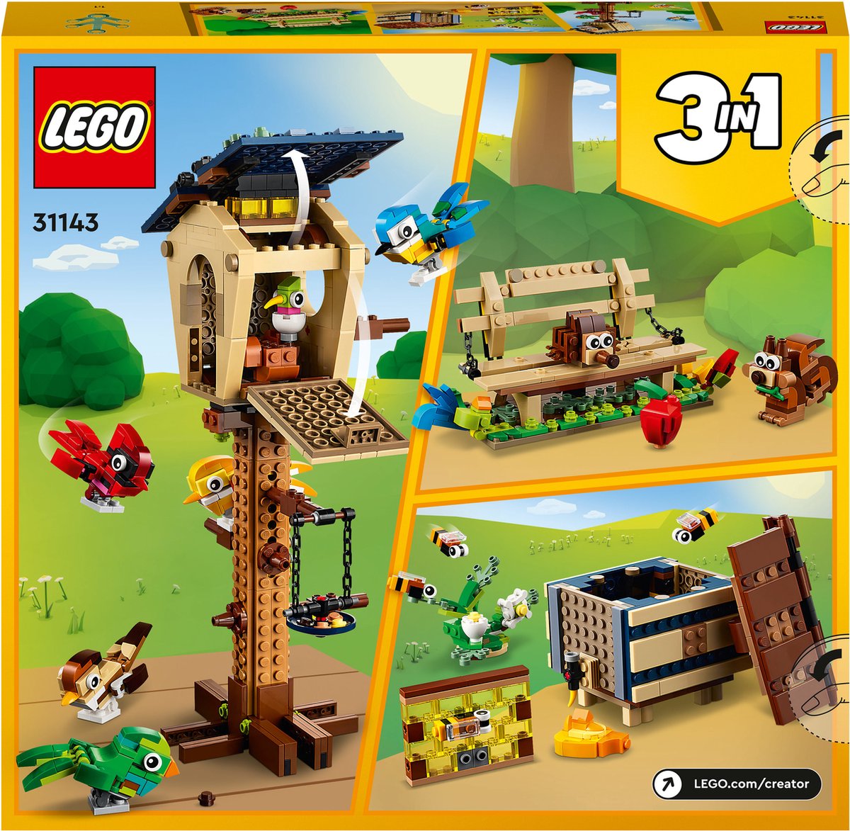 LEGO Creator Vogelhuisje Bouwset - 31143