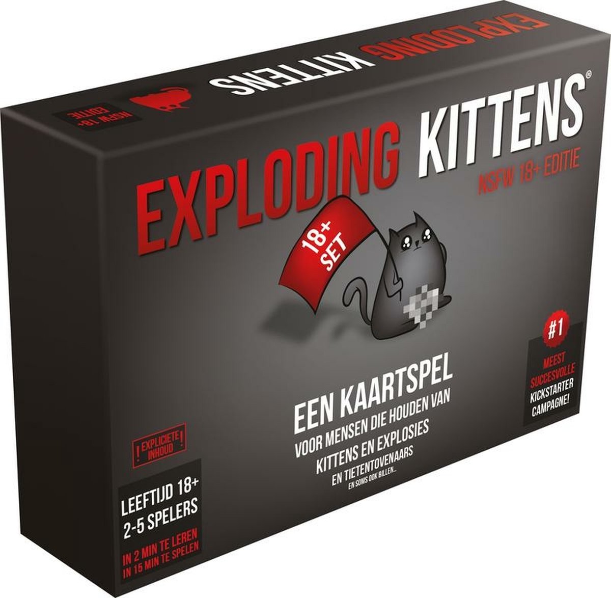 Exploding Kittens NSFW Kaartspel - Nederlandse Édition