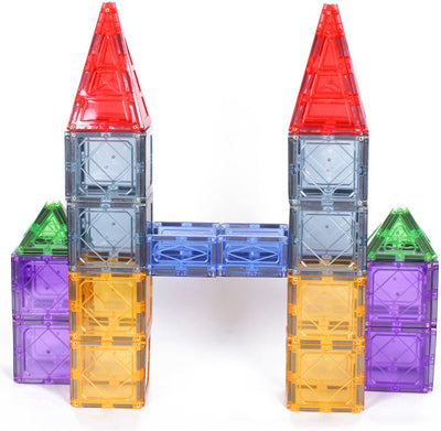 Sans marque Magnetisch Bouwspeelgoed - 110-delige Set