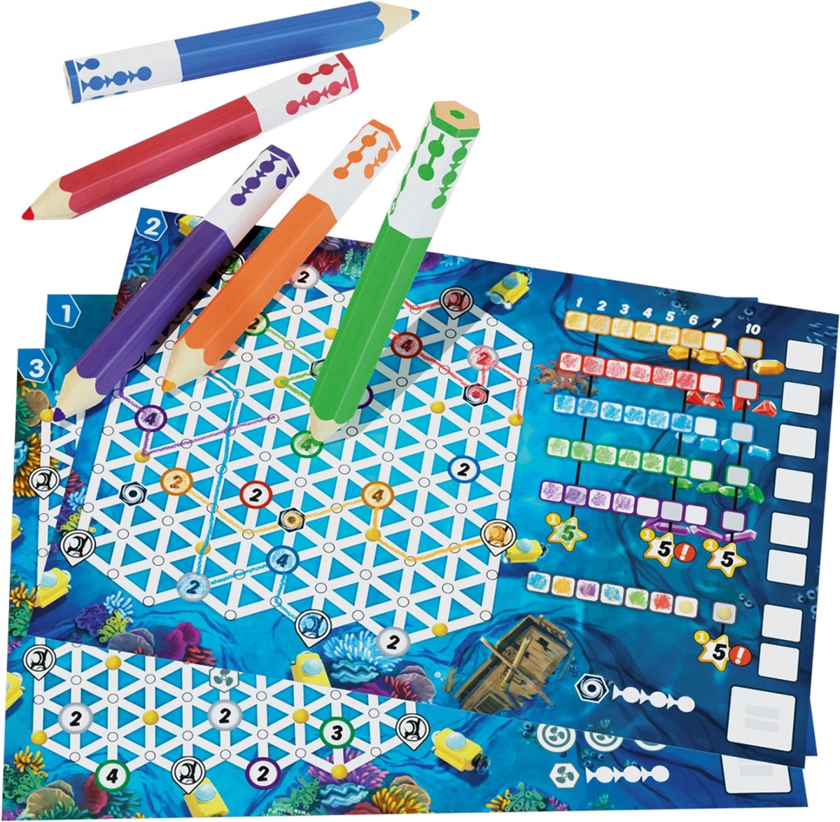999 Games Kies een Pen - Récifs