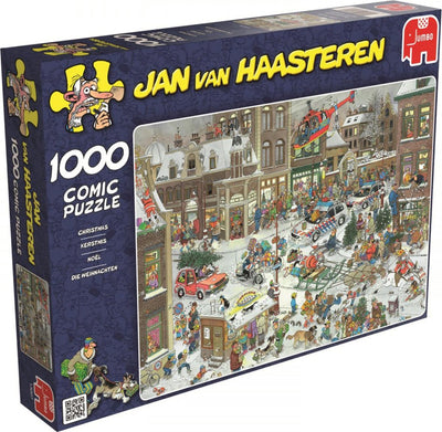 Jan van Haasteren Puzzel 1000 Stukjes - Kerstmis in Chaos