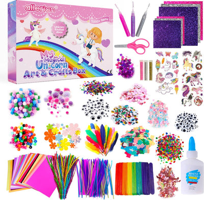 Allerion Glitter Knutselset Eenhoorn - 1043 Stuks