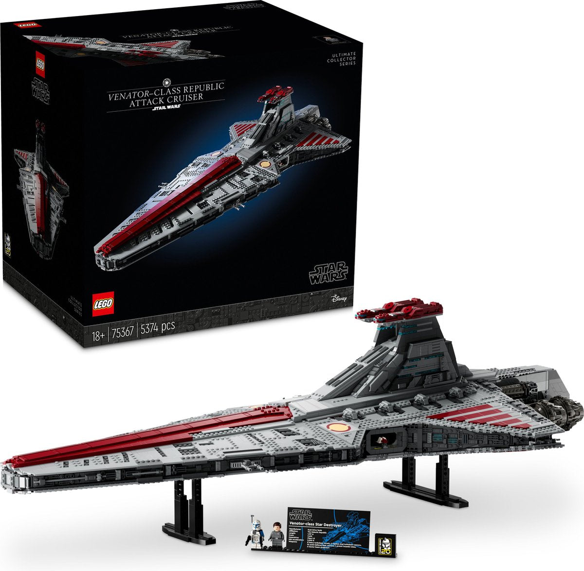 LEGO Star Wars Venator Klasse Aanvalskruiser - 75367