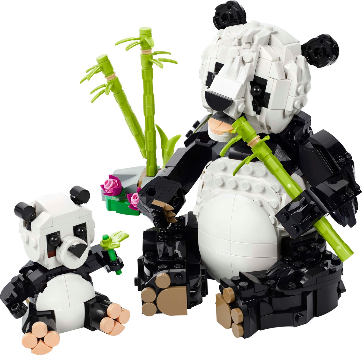 LEGO Creator 3in1 Wilde Dieren: Pandafamilie - 31165