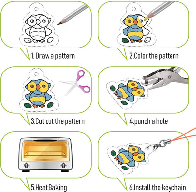 BOTC Krimpie Dinkie Knutselset 60-delig - Creatief Plezier