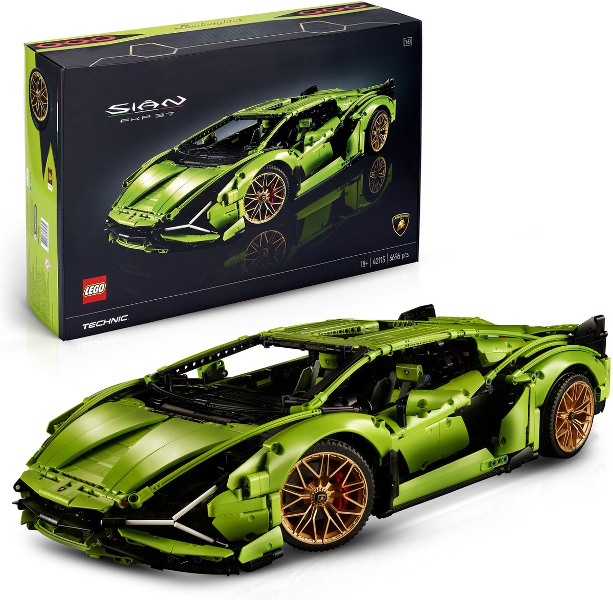 LEGO Technic Lamborghini Sián FKP 37 Bouwset - 42115
