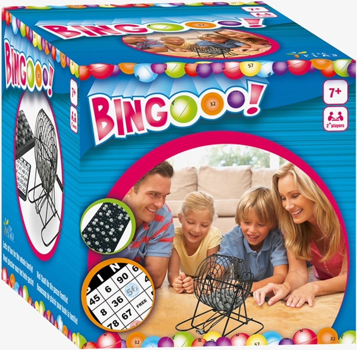 Basic Metalen Bingomolen met 75 Ballen