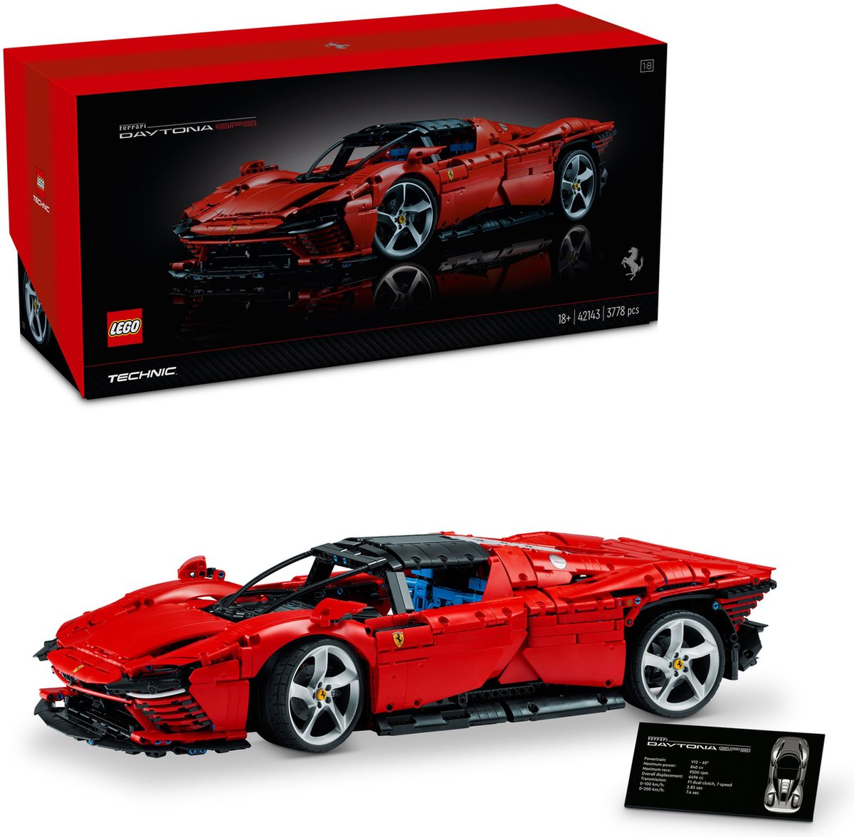 LEGO Technic Ferrari Daytona SP3 - 42143