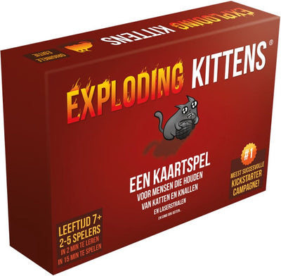 Exploding Kittens - Hilarisch Kaartspel voor het Hele Gezin