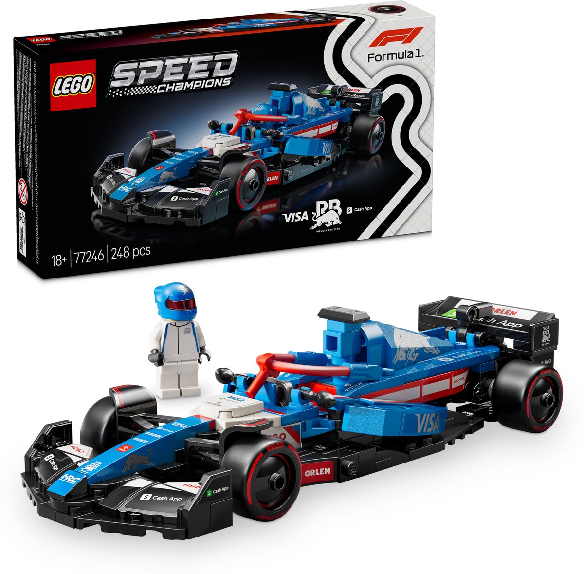 LEGO Speed Champions F1 Racewagen Set - VCARB 01 - 77246