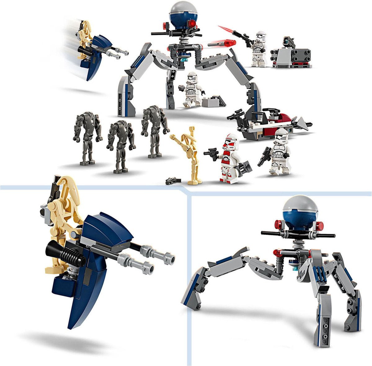 LEGO Star Wars Clone Trooper & Battle Droid Set - 75372