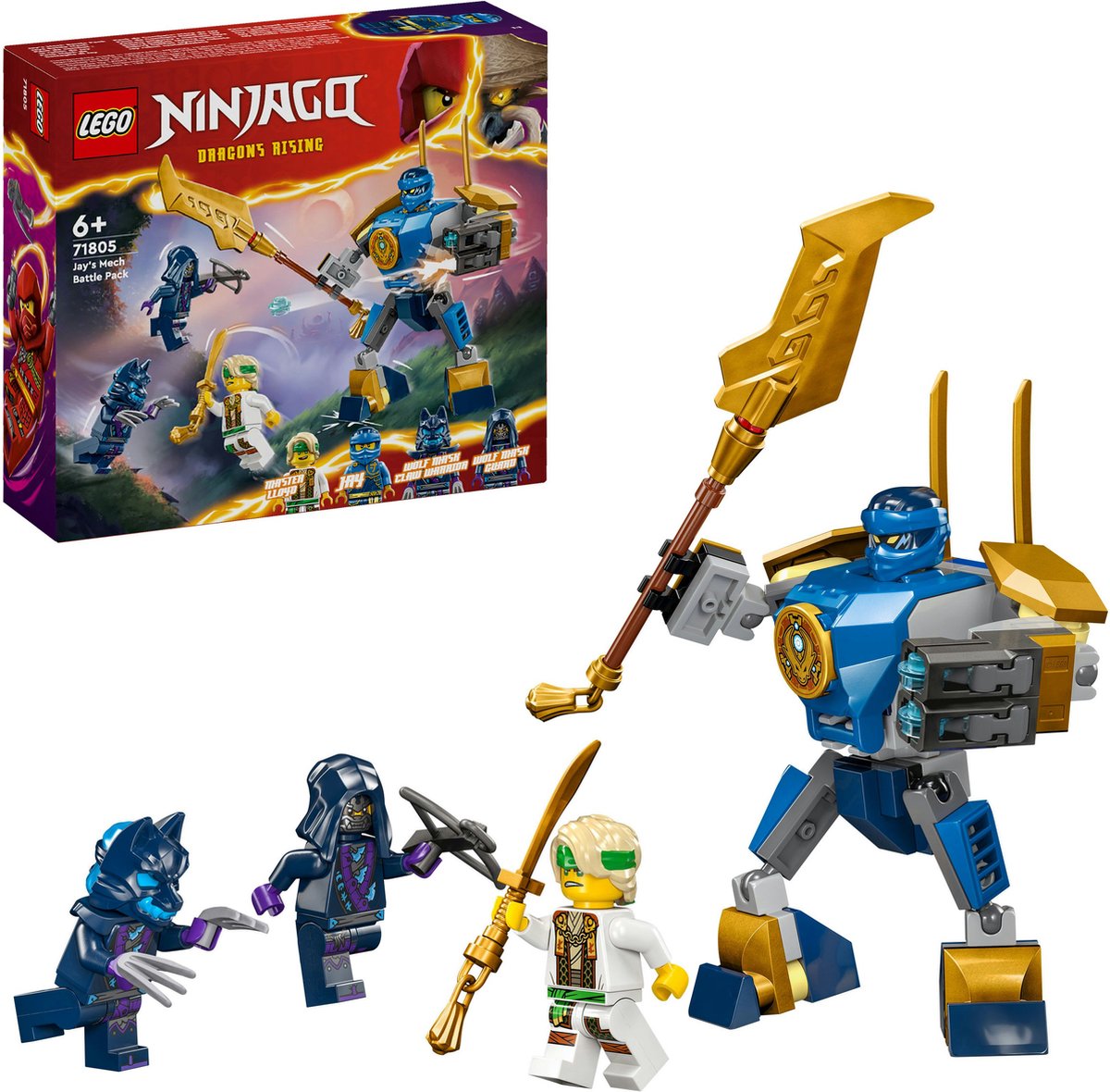 LEGO NINJAGO Gevechtsset Jay's Mech - 71805