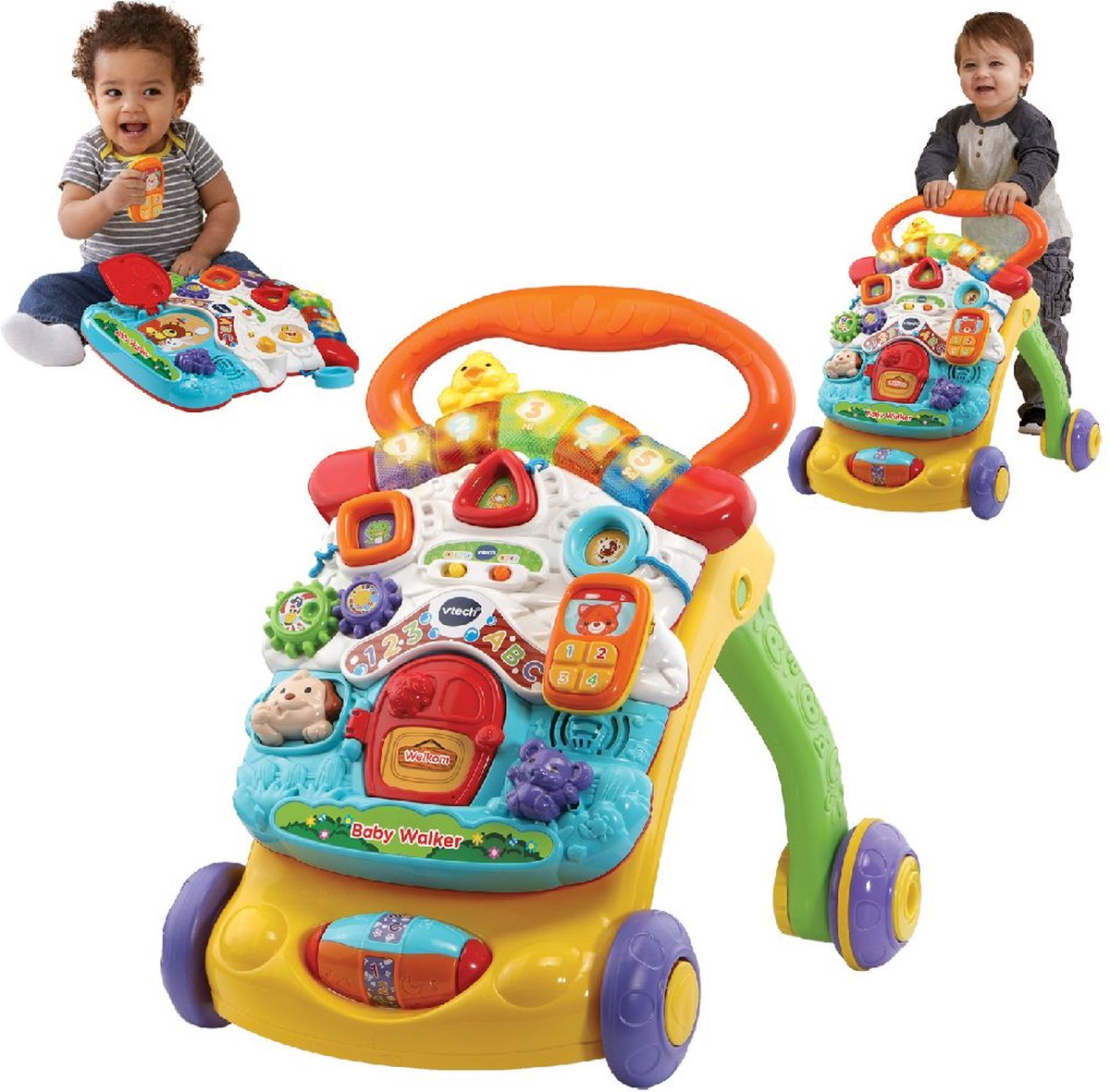 VTech Loopwagen Baby Walker - Leer en Ontdek