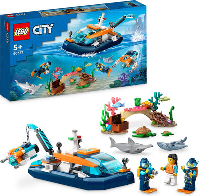 LEGO City Onderwater Avontuur met Onderzeeër - 60377