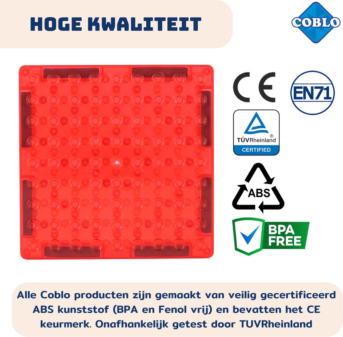 COBLO Magnetische Bouwstenen 12-delig - Montessori Speelgoed