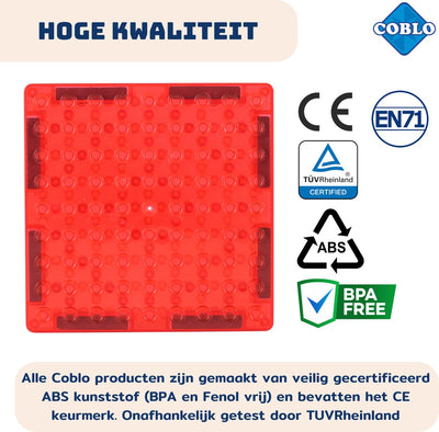 COBLO Magnetische Bouwstenen 12-delig - Montessori Speelgoed