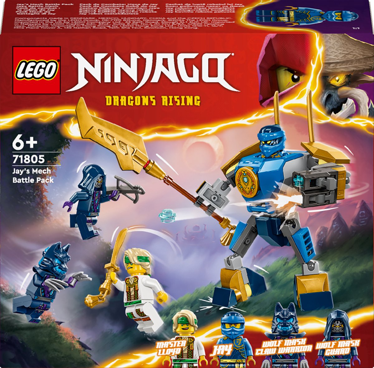 LEGO NINJAGO Gevechtsset Jay's Mech - 71805