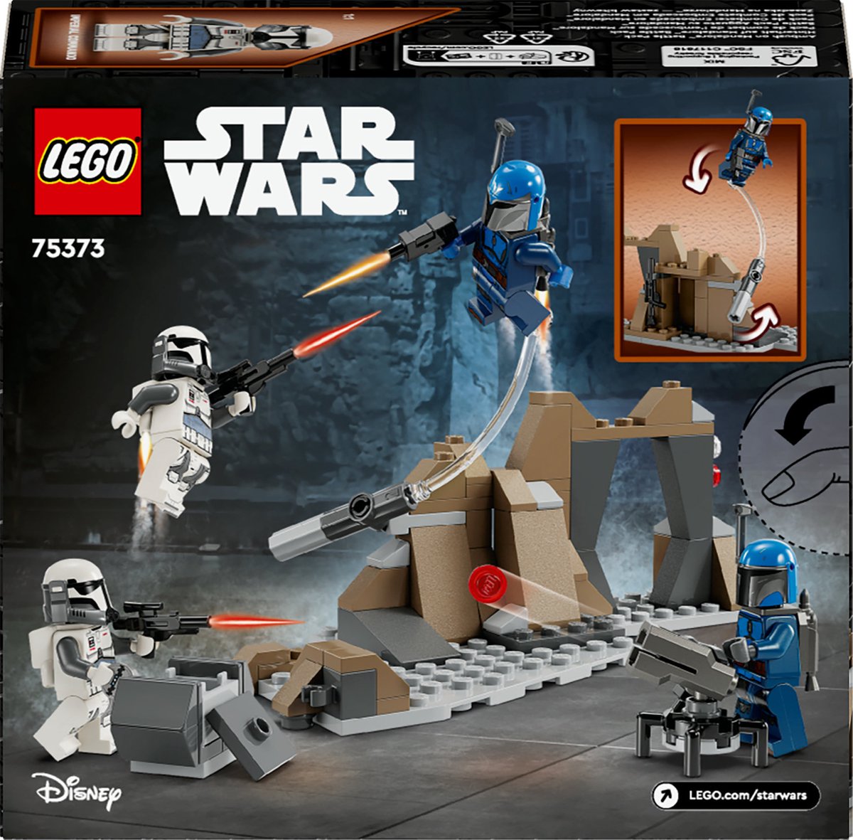 LEGO Star Wars Mandalore™ Achtervolging - 75373