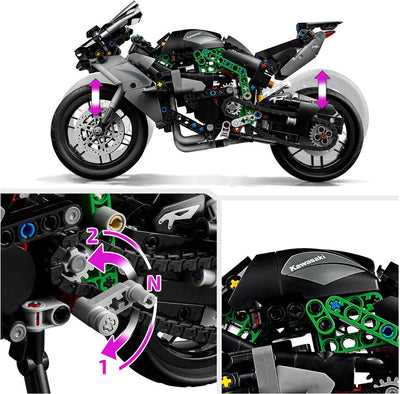 LEGO Technic Kawasaki Ninja H2R Bouwset - 42170