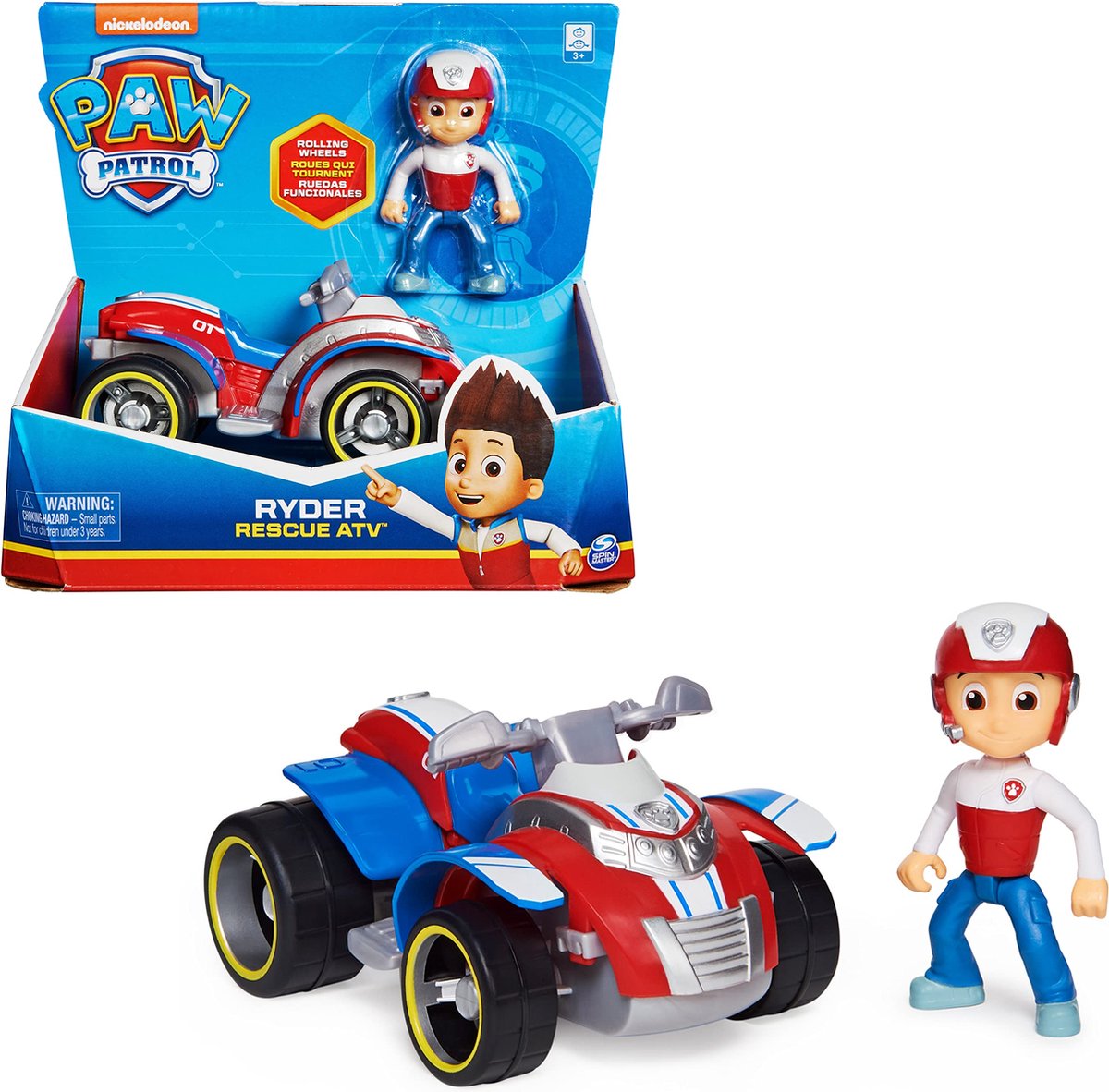 PAW Patrol Speelset met Ryder en Voertuig - 6024006