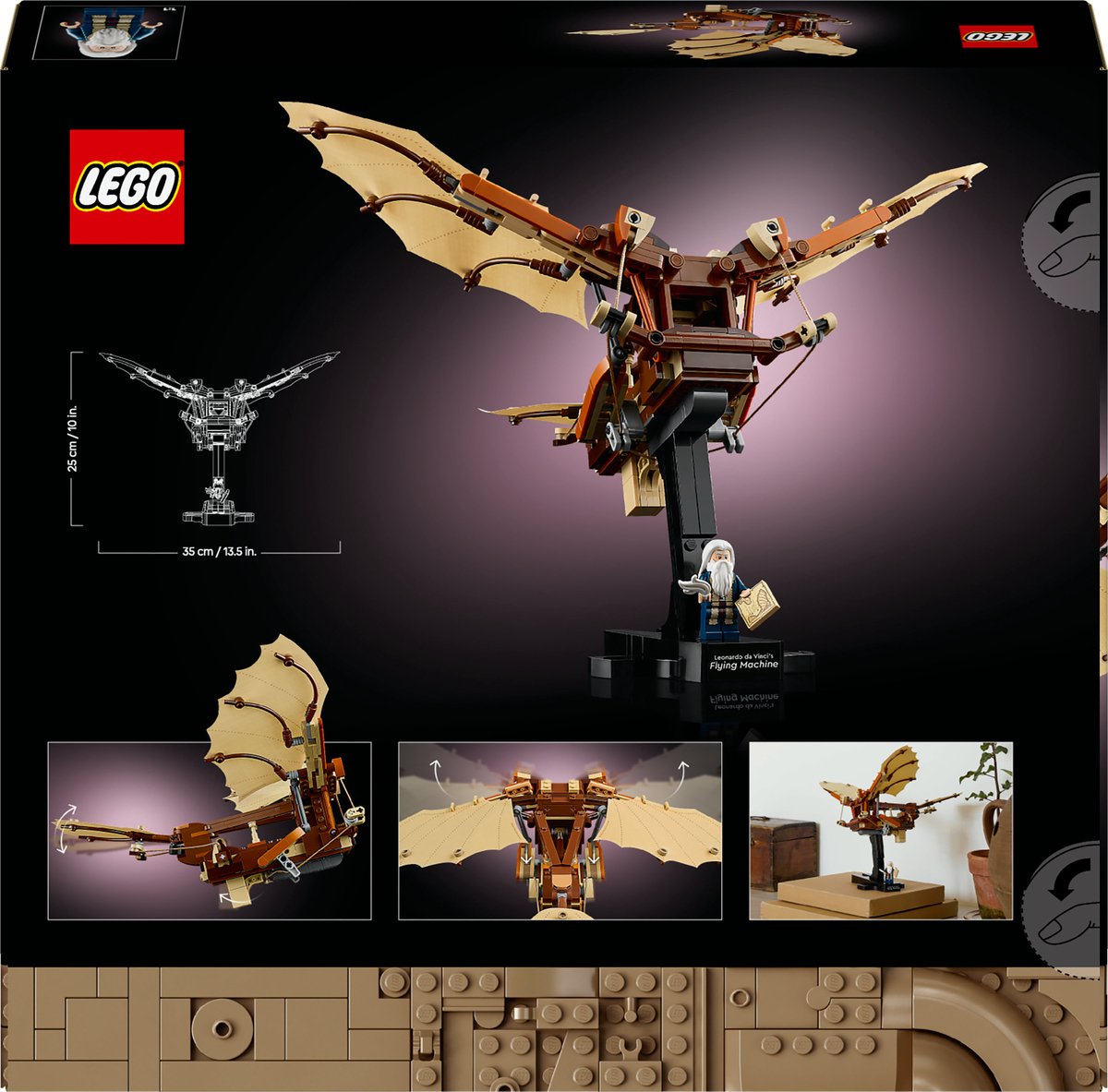 LEGO Icons Leonardo da Vinci's Vliegende Machine - 10363