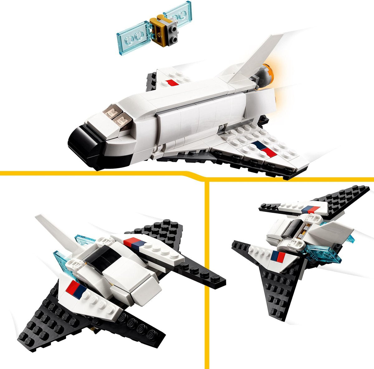 LEGO Creator 3-in-1 Ruimte Shuttle Set - 31134