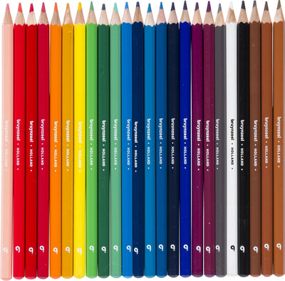 BRUYNZEEL Kids 24 Kleurpotloden voor Creatieve Kinderen