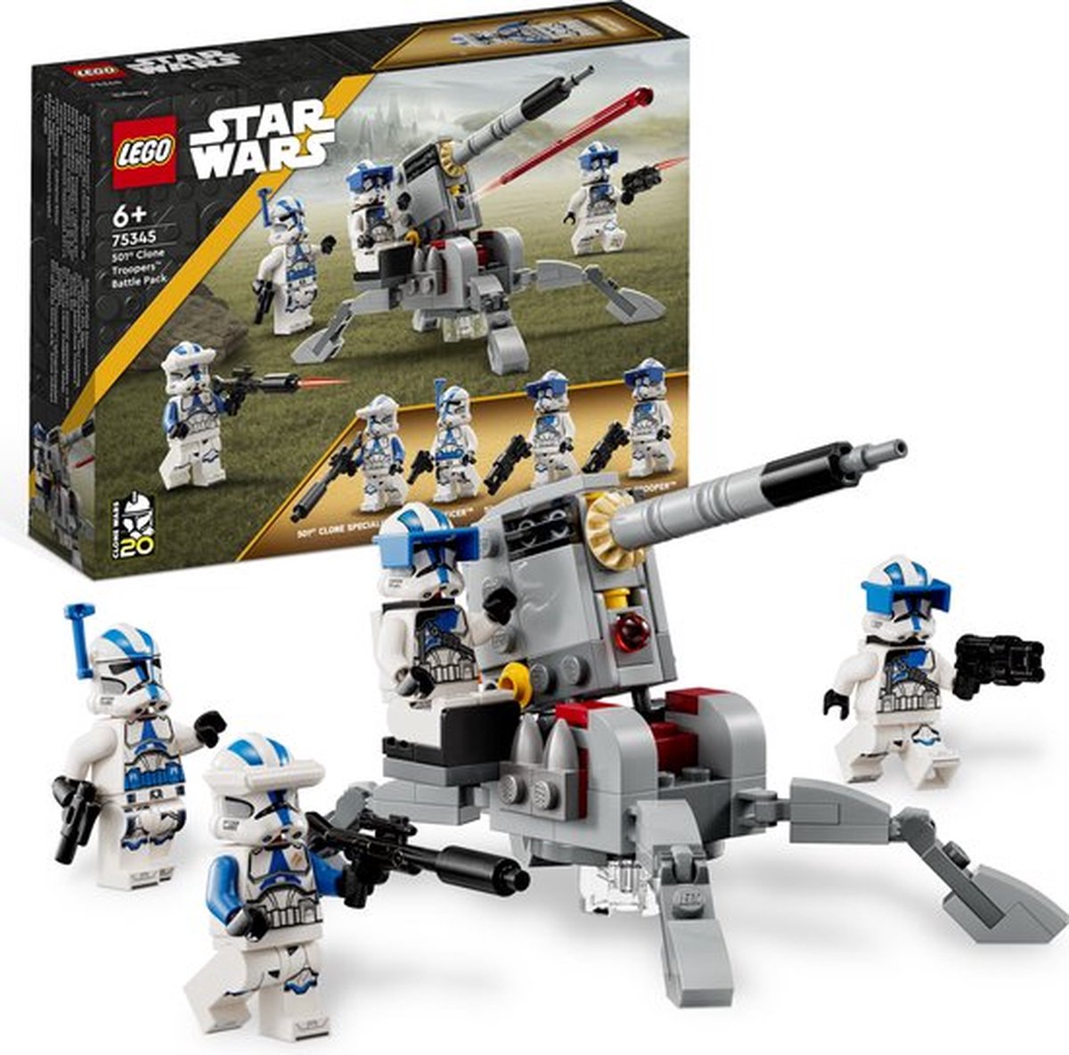 LEGO Star Wars 501ste Clone Trooper Gevechtspakket - 75345