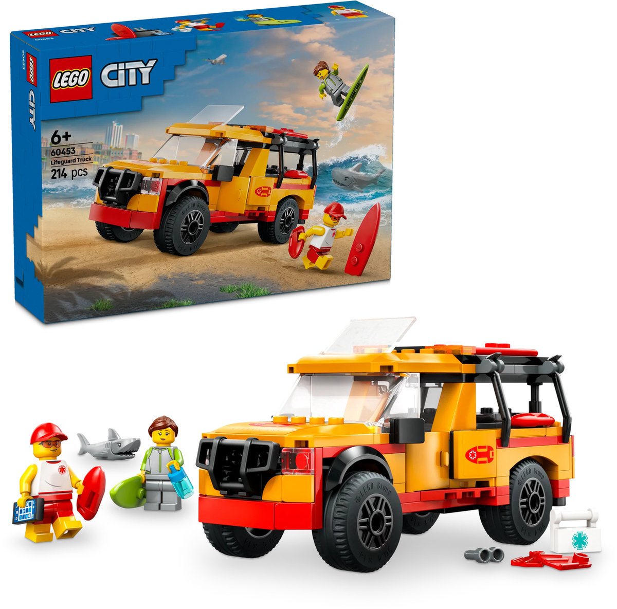 LEGO City Reddingsvoertuig voor Hulpdiensten - 60453