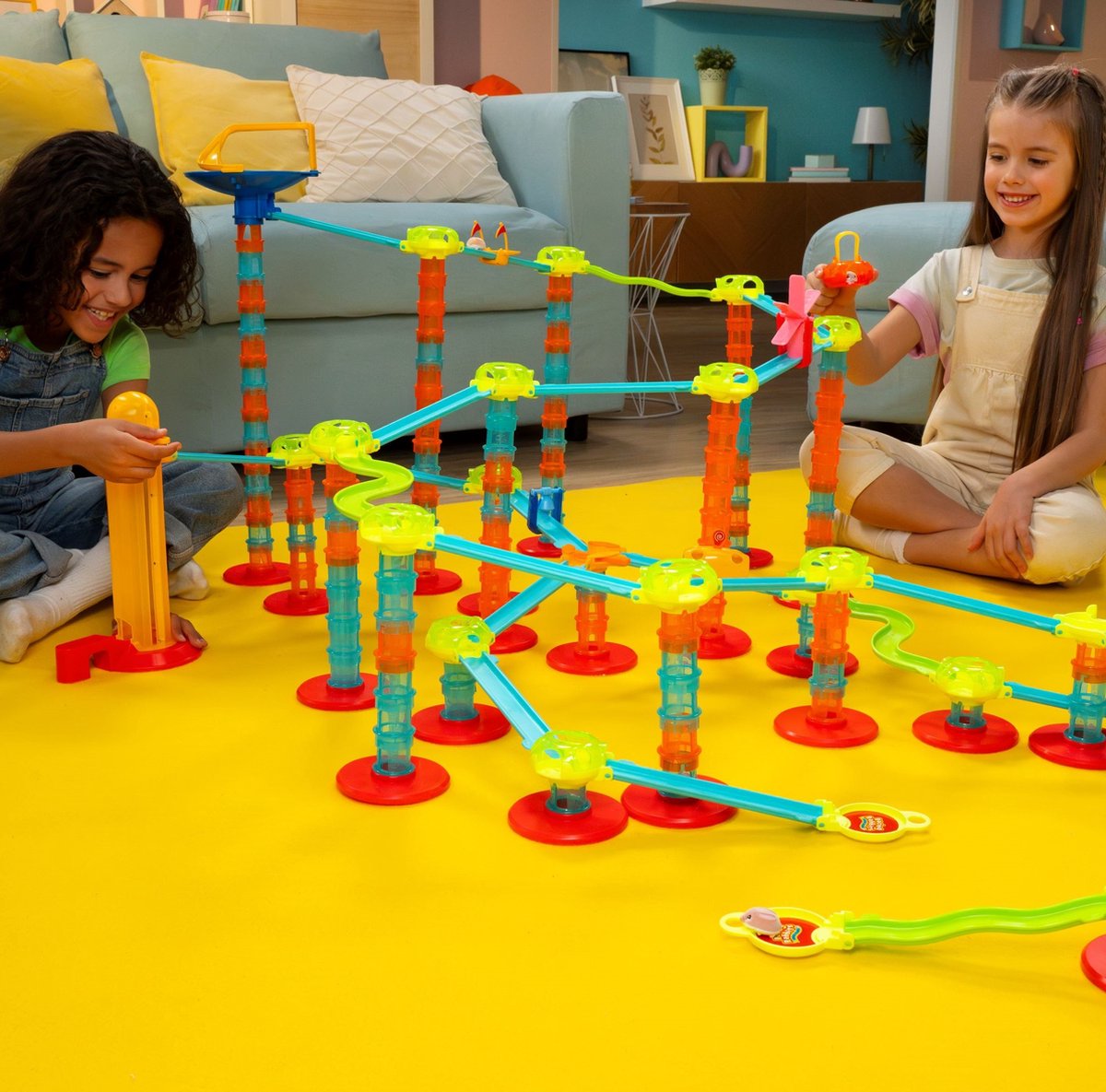 Jumbo Racing Rabbits Deluxe Knikkerset voor Kinderen 3+