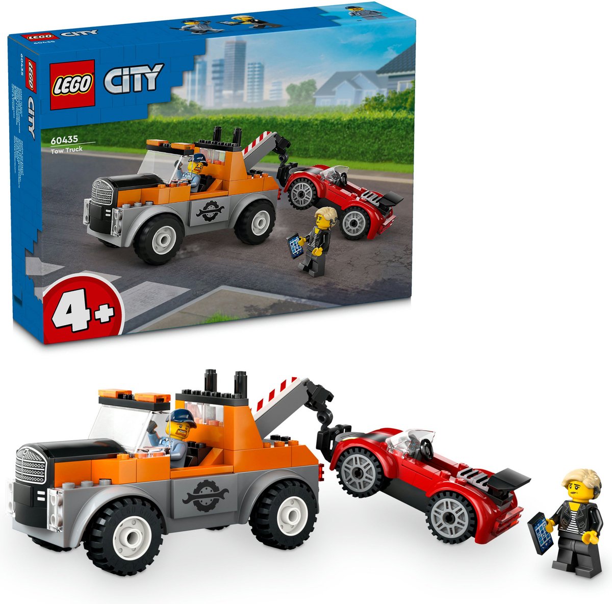 LEGO City Takelwagen & Sportwagen Reparatieset - 60435