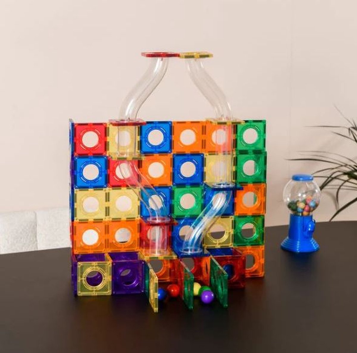 COBLO Marble Track Magnetisch Bouwspeelgoed - 100 stuks