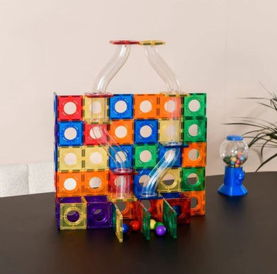 COBLO Marble Track Magnetisch Bouwspeelgoed - 100 stuks