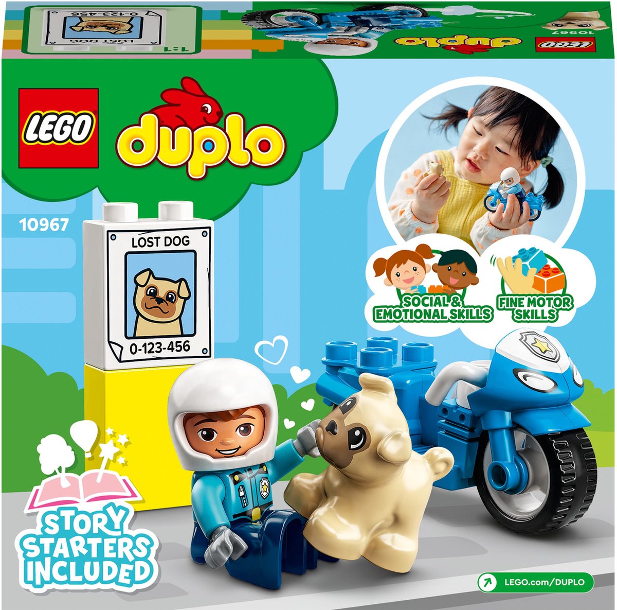 LEGO DUPLO Politie Motorfiets - 10967