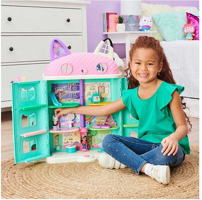Gabby's Poppenhuis Interactief Speelhuis met Figuren en Accessoires