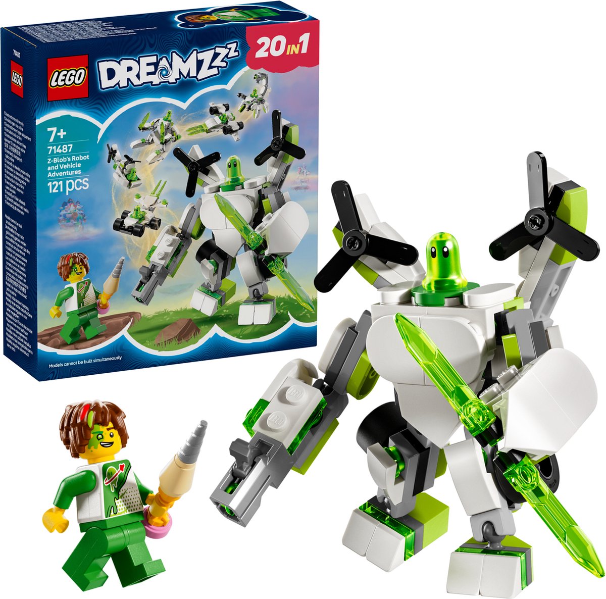 LEGO DREAMZzz Robot Avontuur & Z-Blobs Voertuig - 71487