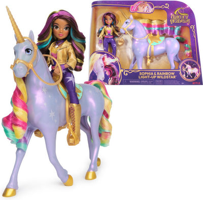 Unicorn Academy Sophia & Regenboog Wildstar Pop met Interactieve Eenhoorn