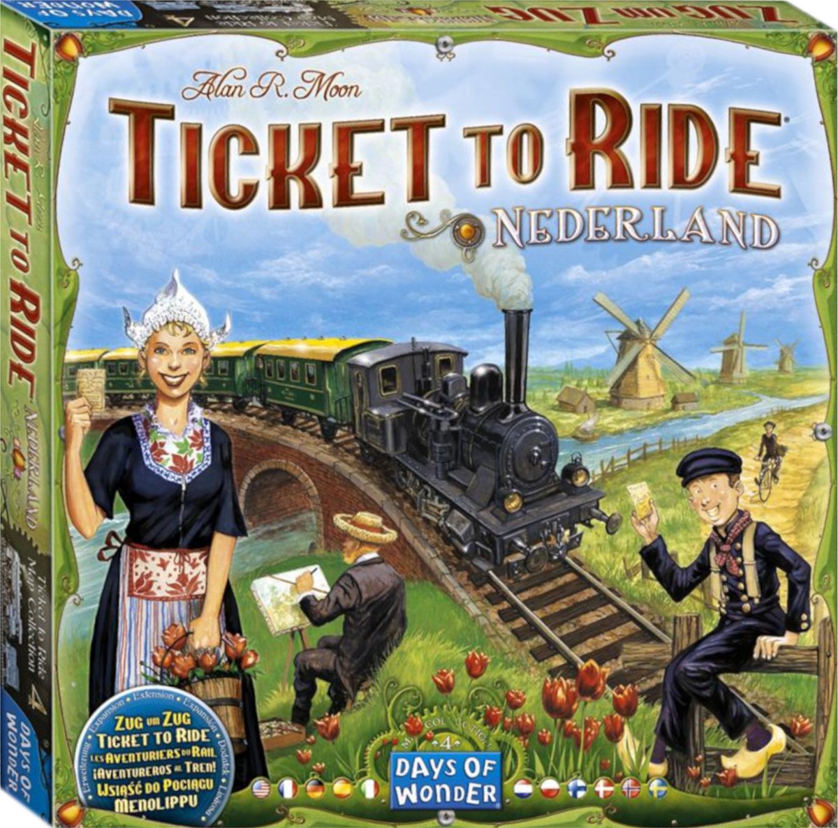 Days of Wonder Ticket to Ride Nederland - Kaartcollectie #4