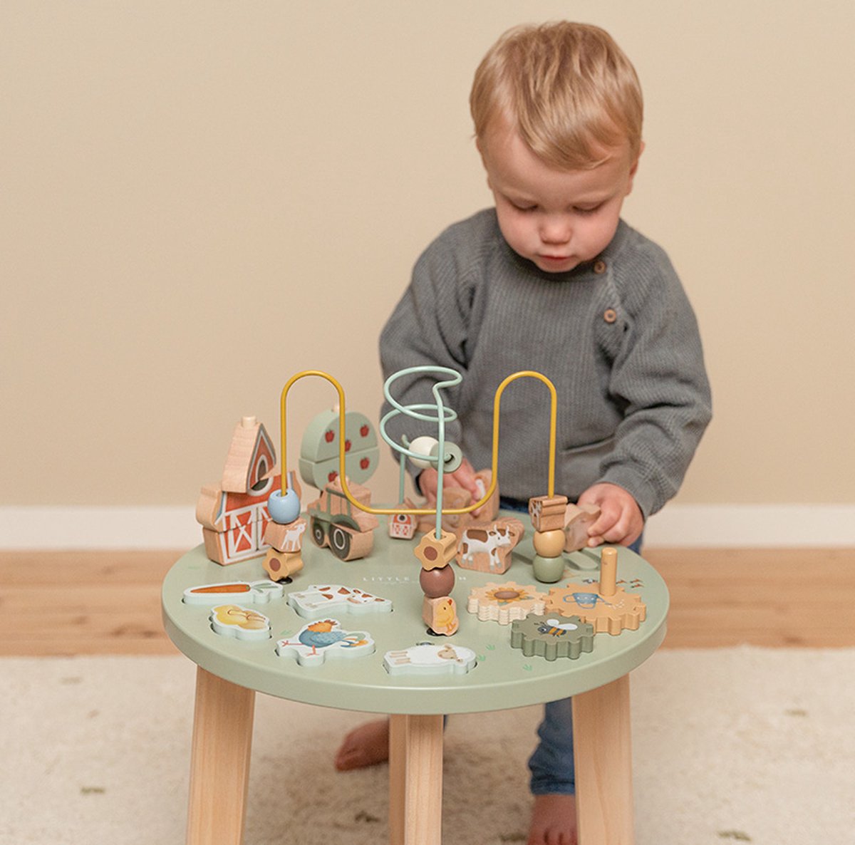 Little Dutch Houten Activiteitentafel Little Farm - FSC