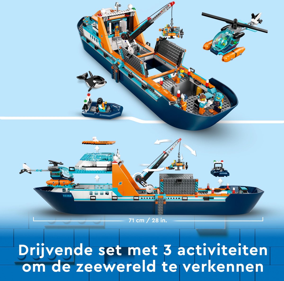 LEGO City Poolonderzoeksschip - 60368