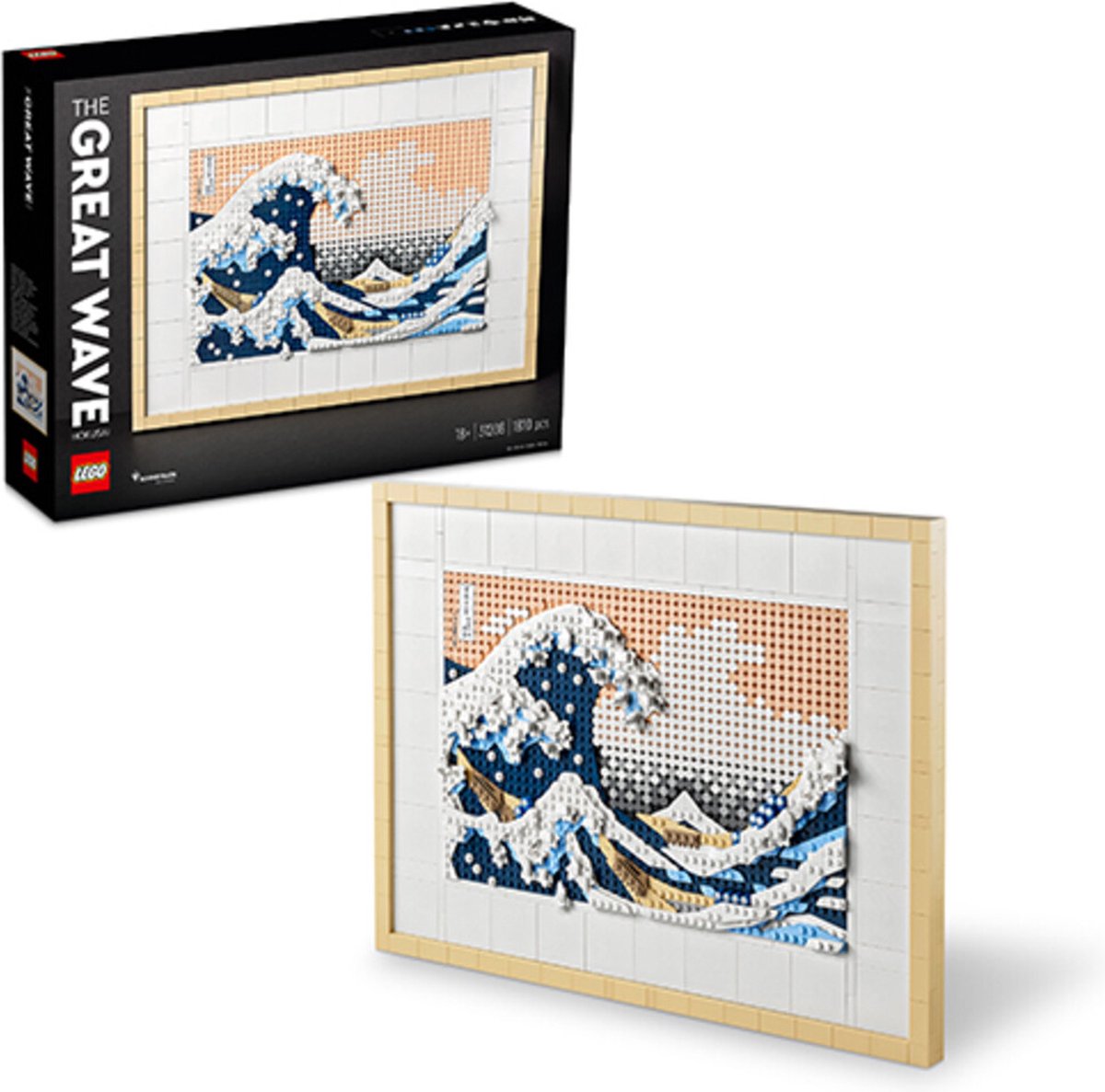 LEGO ART 31208 Hokusai - De Grote Golf Schilderij Set