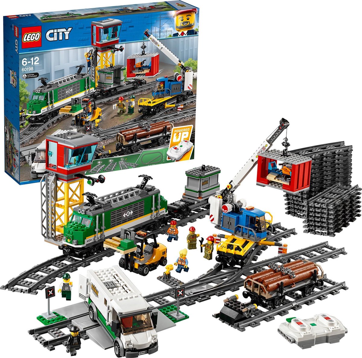 LEGO City Goederentrein met Afstandsbediening - 60198