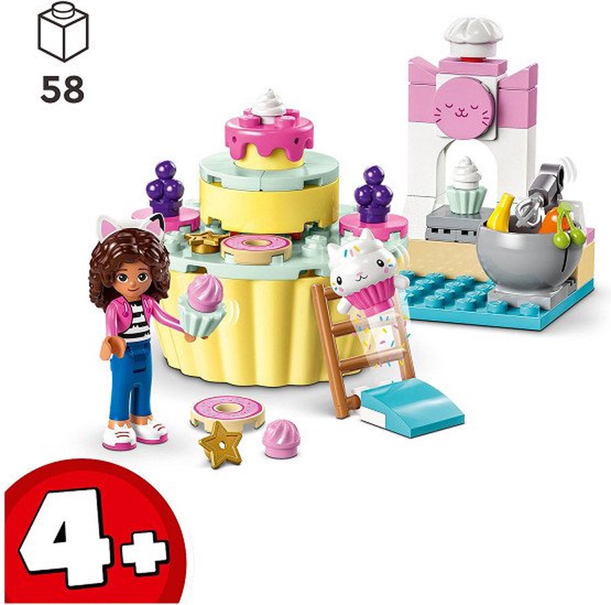 LEGO Gabby's Poppenhuis Bakplezier met Cakey - 10785