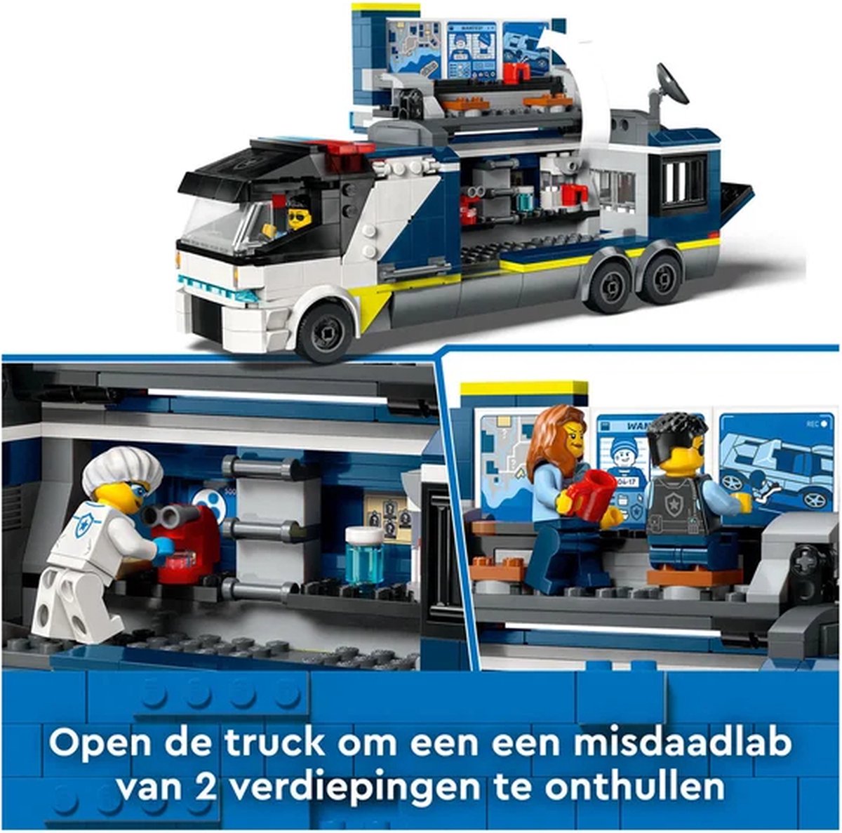 LEGO City Mobiel Politielaboratorium - 60418