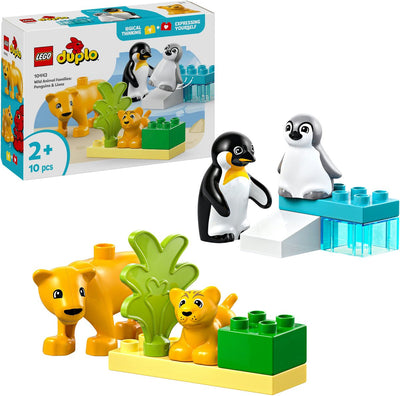 LEGO DUPLO Dierenfamilies: Pinguïns en Leeuwen - 10442