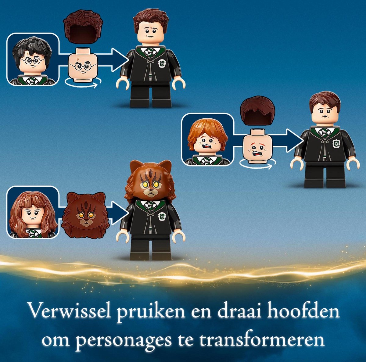 LEGO Harry Potter Poudlard: Fout van de Wisseldrank - 76386