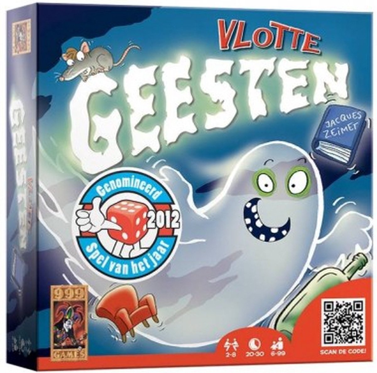 999 Games Vlotte Geesten Spel voor Behendigheid en Snelheid