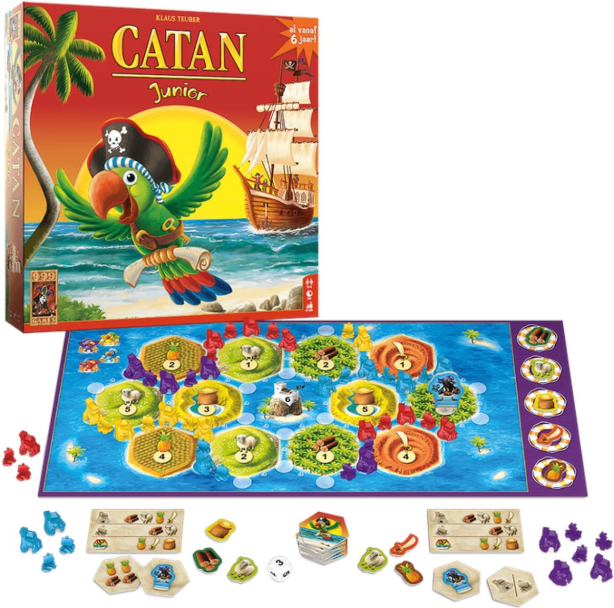 999 Games Catan Junior Bordspel voor Jongere Strategen