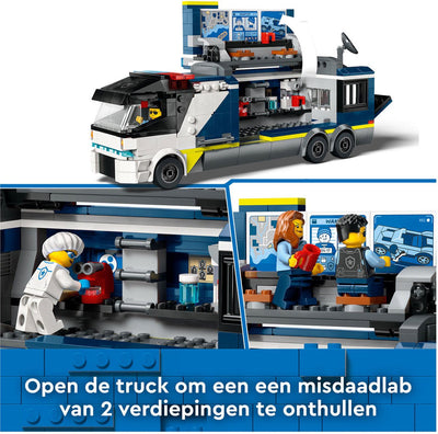 LEGO City Mobiel Politielaboratorium - 60418