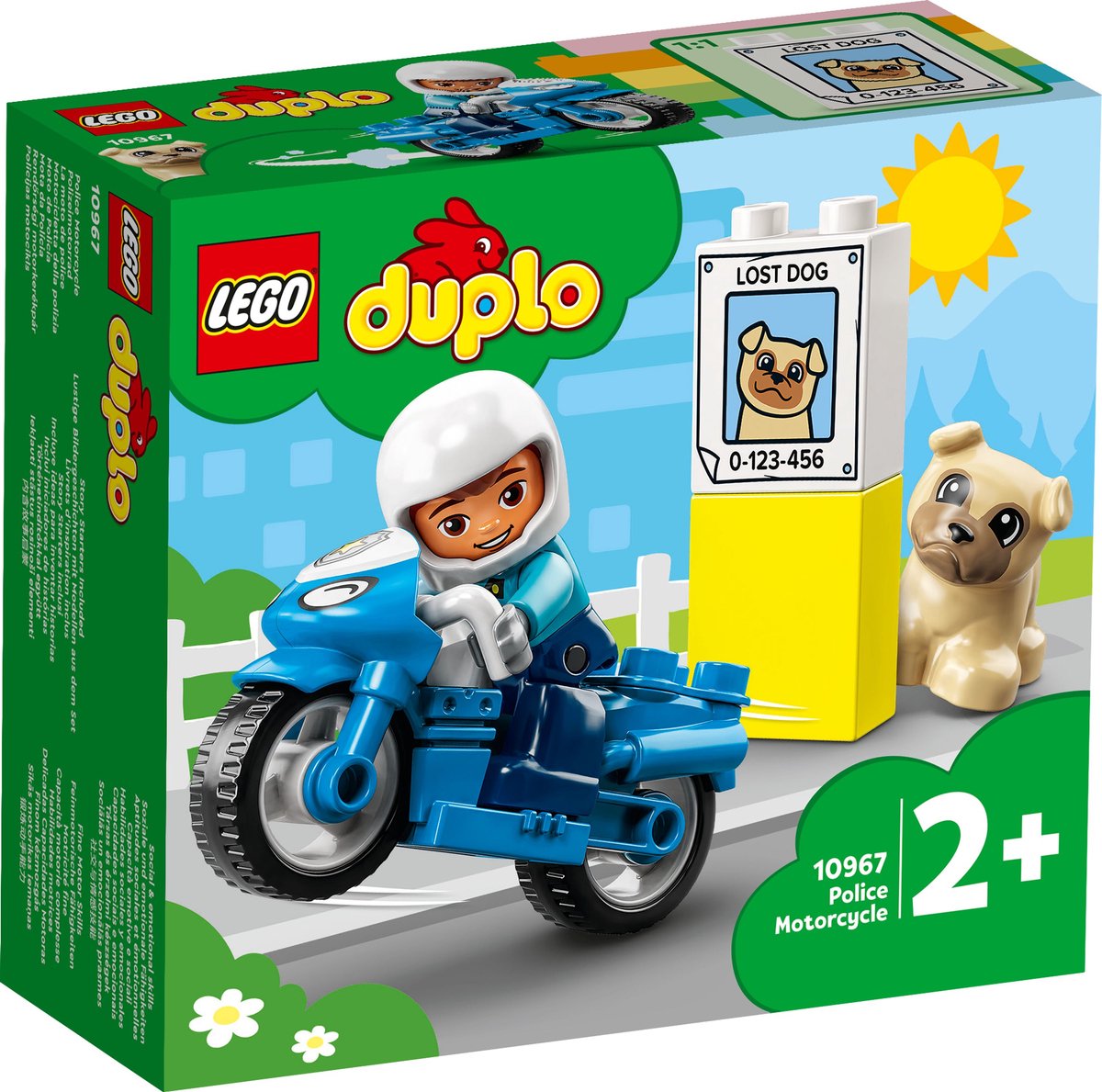 LEGO DUPLO Politie Motorfiets - 10967